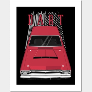 Dodge Dart 1968 - red Posters and Art